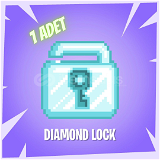 1 Diamond Lock (1 DL) HIZLI TESLİMAT!