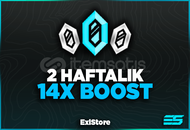 [ OTOMATİK TESLİMAT ] 2 HAFTALIK 14X BOOST