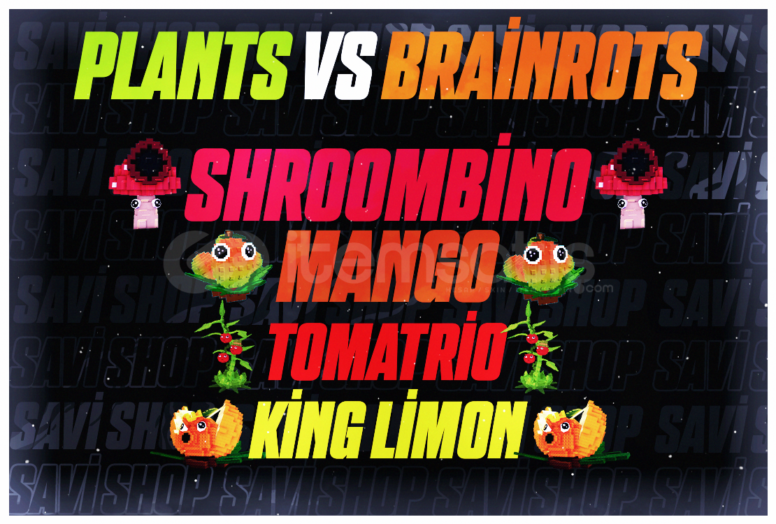 1 er adet shroombino mango tomatrio king limone 1 er adet shroombino mango tomatrio king limone