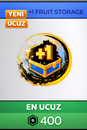 +1 Fruit Storage | En Ucuzu Blox Fruit