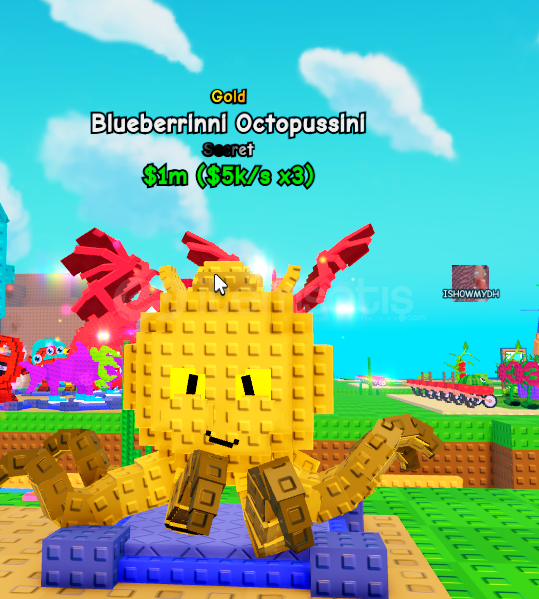 ⭐+1 Gold Blueberrinni Octopussini⭐ ⭐+1 Gold Blueberrinni Octopussini⭐