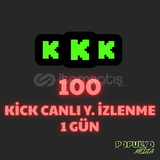 ⭐ 1 GÜN HER YAYINA 100 İZLEYİCİ