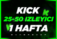 ⭐[1 HAFTA] | 25-50 CANLI İZLEYİCİ⭐