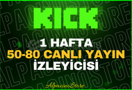 ⭐[1 HAFTA] | 50-80 CANLI İZLEYİCİ⭐