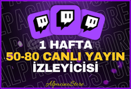 ⭐[1 HAFTA] 50-80 CANLI İZLEYİCİ⭐