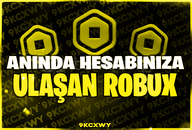 1 HAFTA BEKLEMEDEN HEMEN ROBUX ALABİLME İLANI