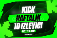 ⭐1 HAFTA HER YAYINA 10 İZLEYİCİ⭐