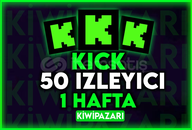 ⭐️[1 HAFTA] KICK 50 CANLI İZLEYİCİ