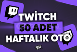 ⭐ 1 HAFTA OTO 50 İZLEYİCİ TWITCH ⭐