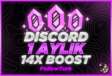 ⭐1 AYLIK 14X BOOST⭐