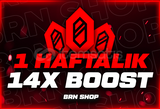 1 Hatalık 14x Boost {Otomatik Teslimat]