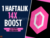 1 Haftalık 14x Boost + Garanti