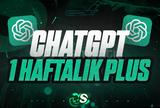 ⭐[1 HAFTALIK] CHATGPT PLUS 4.0 + 4-o⭐