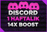 [1 HAFTALIK]⭐ Discord 14x Boost ⭐