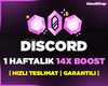 ⭐1 HAFTALIK DİSCORD 14X BOOST | GARANTİLİ⭐