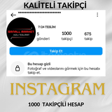 ⭐1 K INSTAGRAM HESAP 7 24 DESTEK TESLİM⭐