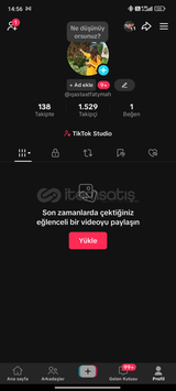 1 k tiktok hesabo