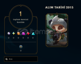 1 Kostümlü 26 Level EUW Hesap