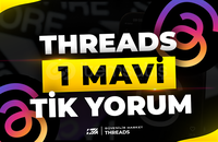 1 Mavi Tikli Threads Özel Yorum - KEŞFET