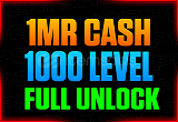1 Milyar Cash + 1000 LvL + Full Unlock + Bansız