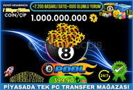 ⭐1 MİLYAR ÇİP/COİN (1.000.000.000)⭐