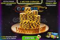 ⭐1 MİLYAR ÇİP/COİN (1.000.000.000)⭐ ⭐1 MİLYAR ÇİP/COİN (1.000.000.000)⭐