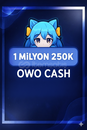 1 Milyon 250K Owo Cash
