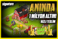 ⭐1 MİLYON ALTIN +40 LEVEL ve ÜSTÜ İÇİN⭐