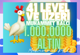 1 MİLYON ALTIN 40 LEVEL VE ÜZERİ | HAYDAY