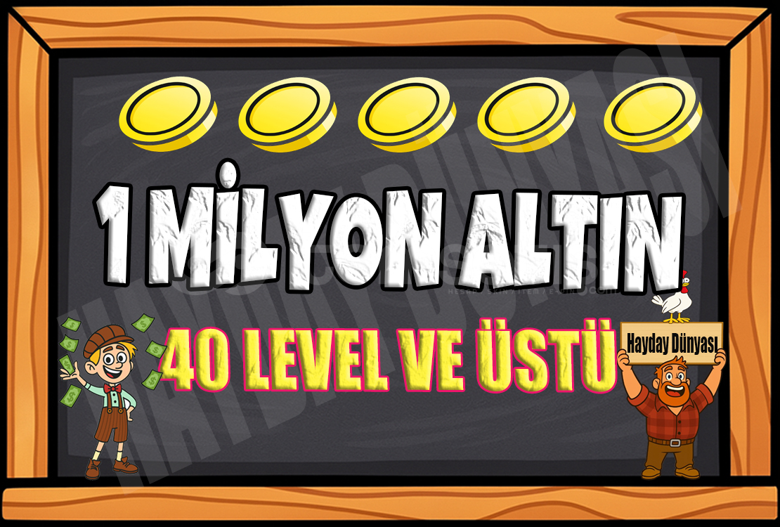 1 milyon altın 1 milyon altın