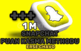 ????1 MİLYON SNAPCHAT PUANI KASMA METHODU????