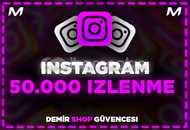 ⭐50.000 İnstagram izlenme / Anında Teslim
