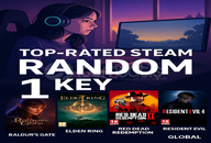 %80+ OLUMLU YÜKSEK PUANLI RANDOM STEAM KEY 