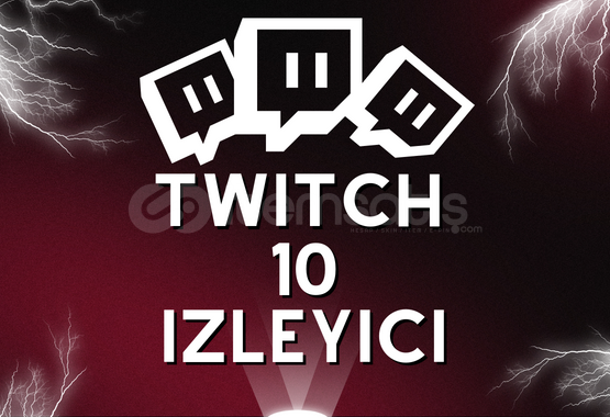 1 SAAT 10 İZLEYİCİ TWİTCH l KALİTELİ l STABİL 1 SAAT 10 İZLEYİCİ TWİTCH l KALİTELİ l STABİL