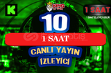 ⚜️1 SAAT ~ 10 KICK CANLI YAYIN İZLEYİCİ