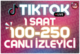 ⭐ 1 Saat 100-250 Tiktok Canlı İzleyici ⭐1