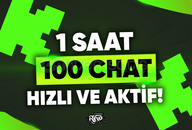 ⭐ 1 Saat 100 Chatbot Chatinizi Aktif Tutun! ⭐ 
