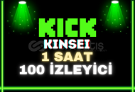 1 SAAT 100 Kick CANLI İZLEYİCİ