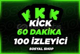 ⭐[1 SAAT] 100 KİCK CANLI İZLEYİCİ OTO TESLİM