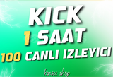 1 SAAT 100 KICK CANLI IZLEYICIİ