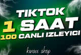 1 SAAT 100 TIKTOK CANLI IZLEYICI ✅