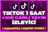 ⭐️[1 SAAT] 100 TİKTOK CANLI YAYIN İZLEYİCİ⭐️