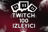 1 SAAT 100 Twitch CANLI İZLEYİCİ