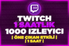 ⭐️[1 SAAT] 1000 TWİTCH CANLI YAYIN İZLEYİCİ⭐️