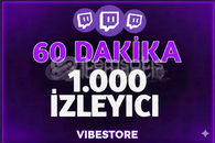 ⭐[1 SAAT] 1000 TWİTCH KALİTELİ İZLENME GARANTİ⭐