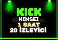 1 SAAT 20 Kick CANLI İZLEYİCİ
