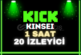 1 SAAT 20 Kick CANLI İZLEYİCİ