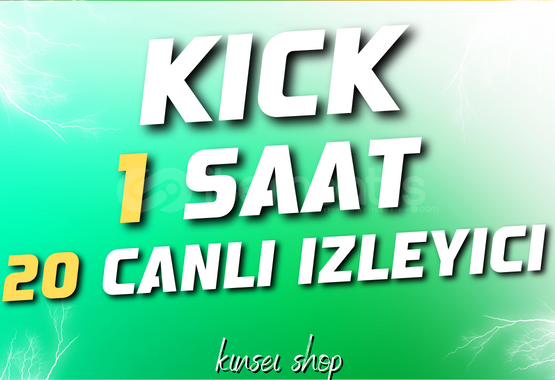 1 SAAT 20 KICK CANLI IZLEYICIİ 1 SAAT 20 KICK CANLI IZLEYICIİ