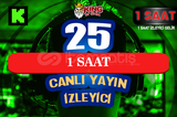 ⚜️1 SAAT ~ 25 KICK CANLI YAYIN İZLEYİCİ