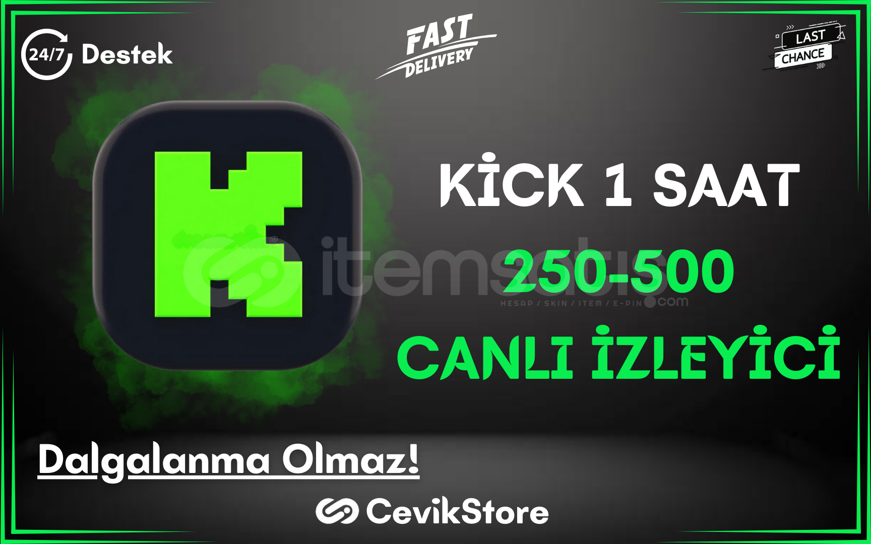 ⭐1 Saat 250-500 Kick Canlı İzleyici⭐ ⭐1 Saat 250-500 Kick Canlı İzleyici⭐